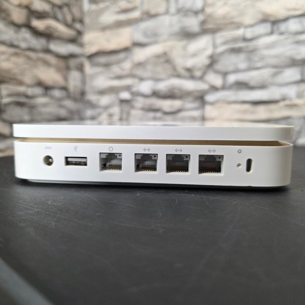 Apple AirPort Extreme Base Station A1354 GOOD Dual-Band Wireless Router Untested - Picture 8 of 13